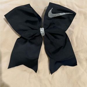Black Nike Hair bow..This was used for cheerleading